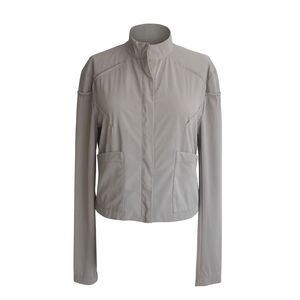 Sarah Pacini Gray Cropped Jacket Women’s Size 3 (M/L)